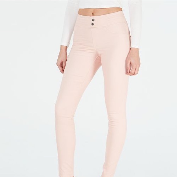 HUE classic smooth denim skim leggings pant black - Picture 7 of 8